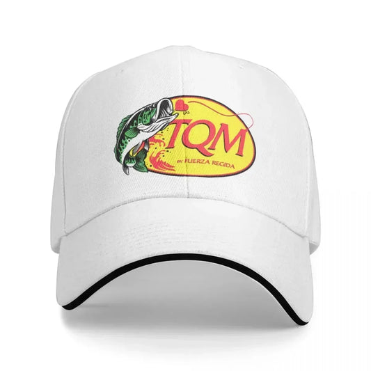 Fuerza Regida “TQM (Te Quiero Mucho)” Baseball Cap (White)