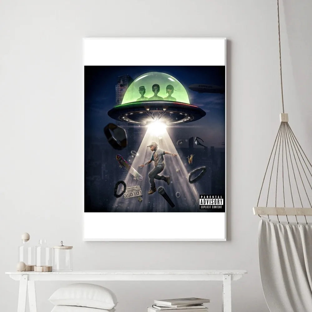 Natanael Cano UFO Poster