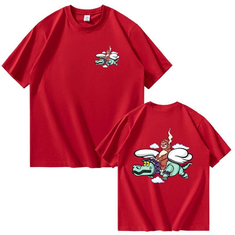 Natanael Cano “Flying High” T-Shirt – Navy Blue