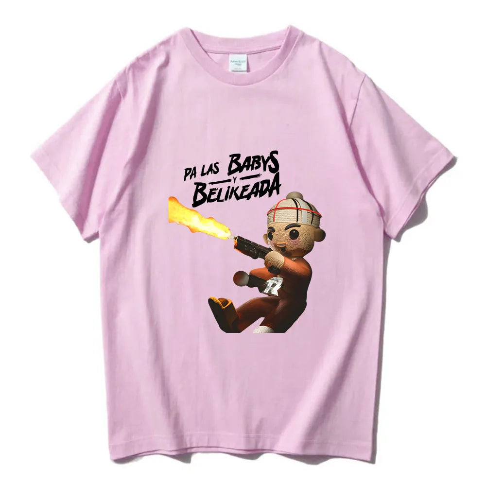 Fuerza Regida “Pa Las Babys y Belikeada” Tour T-Shirt (Pink)