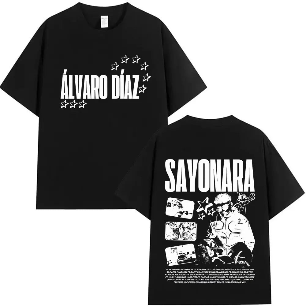 Alvaro Diaz Sayonara Tour T-Shirt – Black