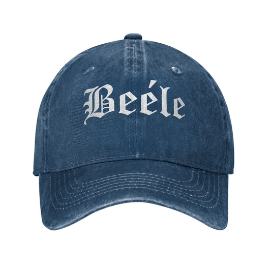 Beéle Rapper Cap – Navy Blue Vintage