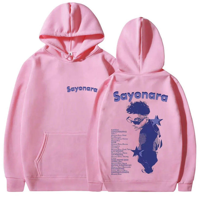 Alvaro Diaz Sayonara Tour Hoodie – Pink