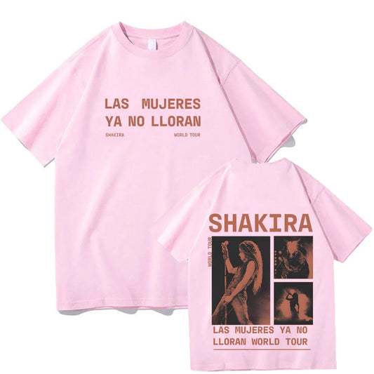 Shakira “Las Mujeres Ya No Lloran” World Tour T-Shirt (Pink)