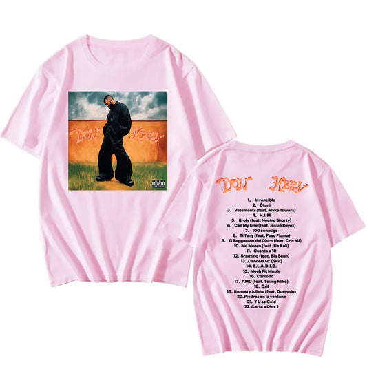 Pink DON KBRN T-Shirts – Singer Eladio Carrión