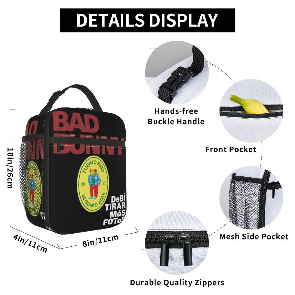 Lunch Bag DTMF – Bad Bunny “Seguimo Aquí Puerto Rico 2025”