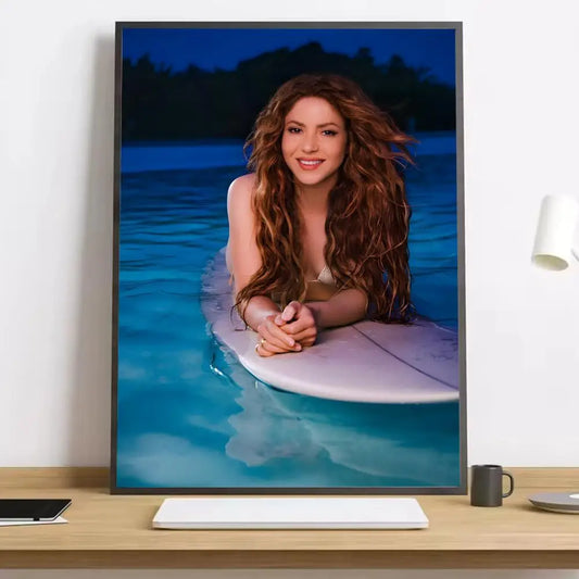 Shakira Surf & Summer Vibes Wall Poster