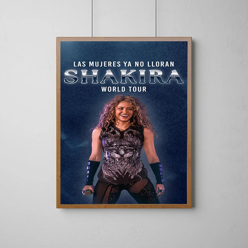 Shakira Poster – Las Mujeres Ya No Lloran World Tour Energy