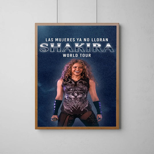 Shakira Poster – Las Mujeres Ya No Lloran World Tour Energy