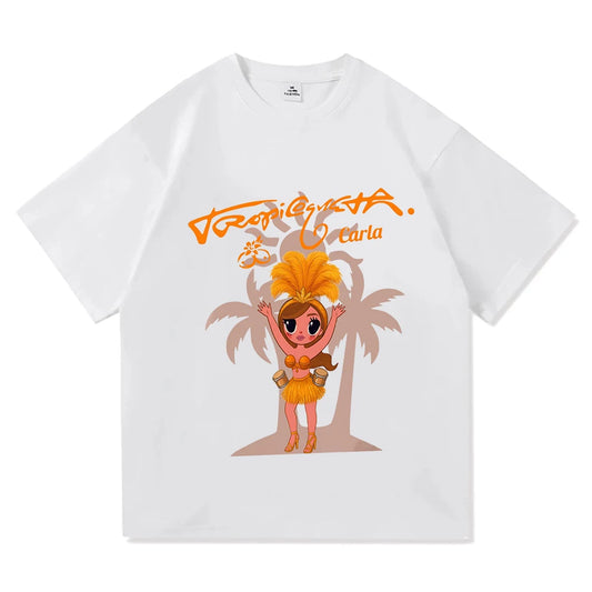 KAROL G Tropicoqueta White T-Shirt