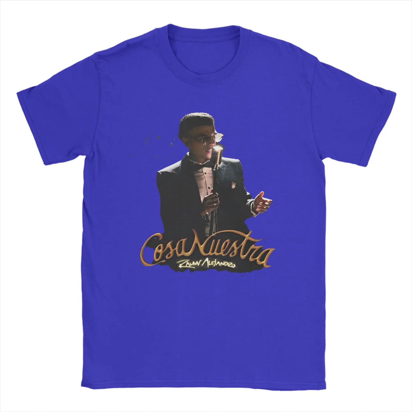 Rauw Alejandro Retro 2025 tour concert Graphic T Shirts for Men Women  100% Cotton  Tee Shirt Clothes