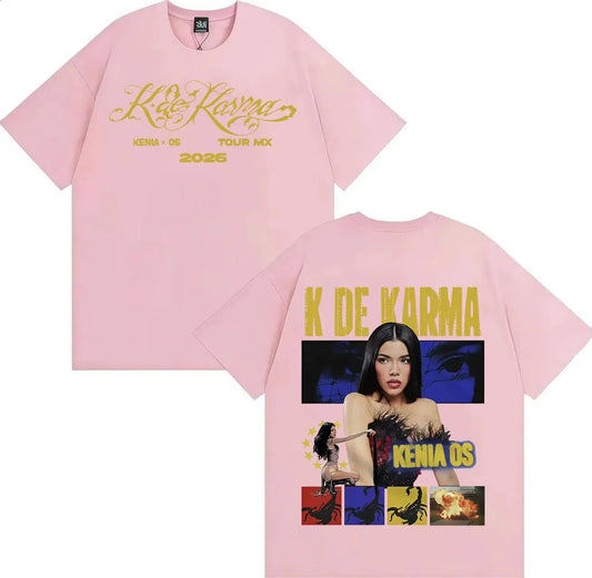 Kenia OS K de Karma Album T-Shirt - Pink
