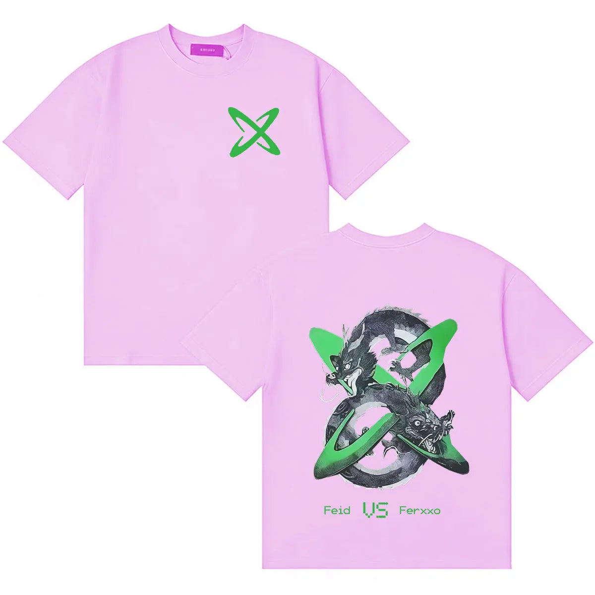 Feid EL GREEN PRINT: La Saga Dragon X T-Shirt