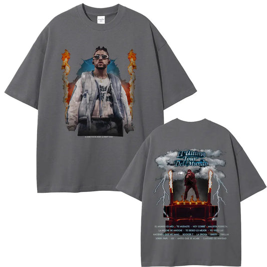 Bad Bunny El Último Tour Del Mundo T-Shirt – Dark Grey