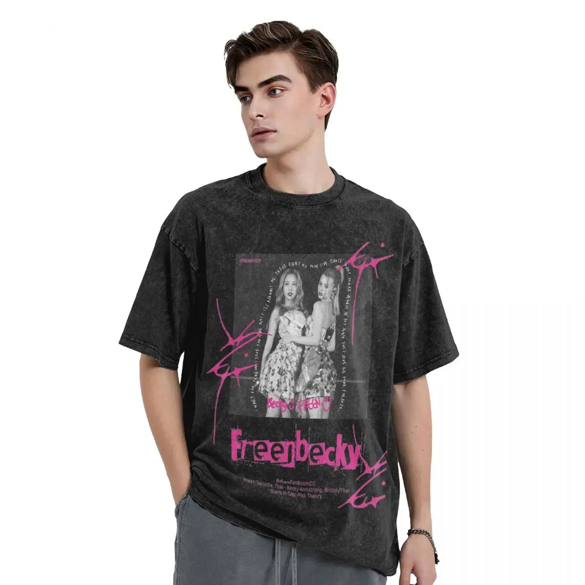 Becky G Freenbecky Black/Pink T-Shirt