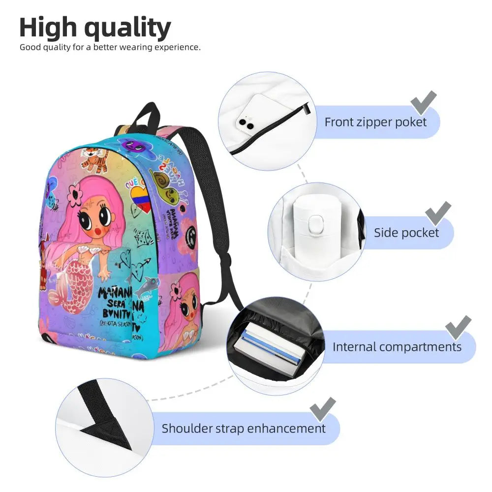 Karol G Mermaid Dream Backpack – Bichota Fantasy
