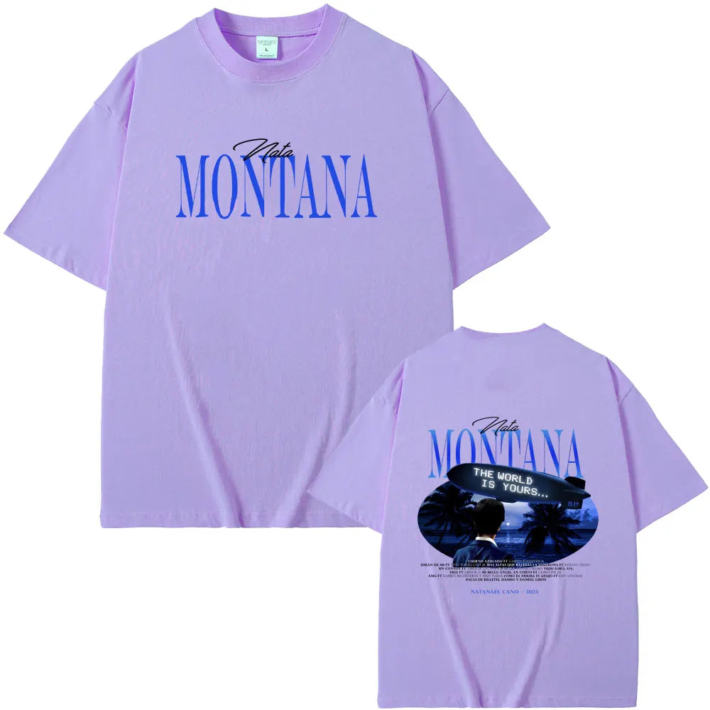 Nata Montana Purple T-Shirt – Natanael Cano