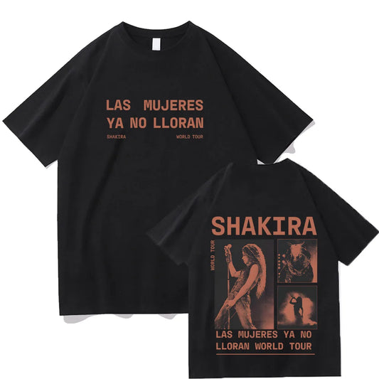 Shakira “Las Mujeres Ya No Lloran” World Tour T-Shirt (Black)