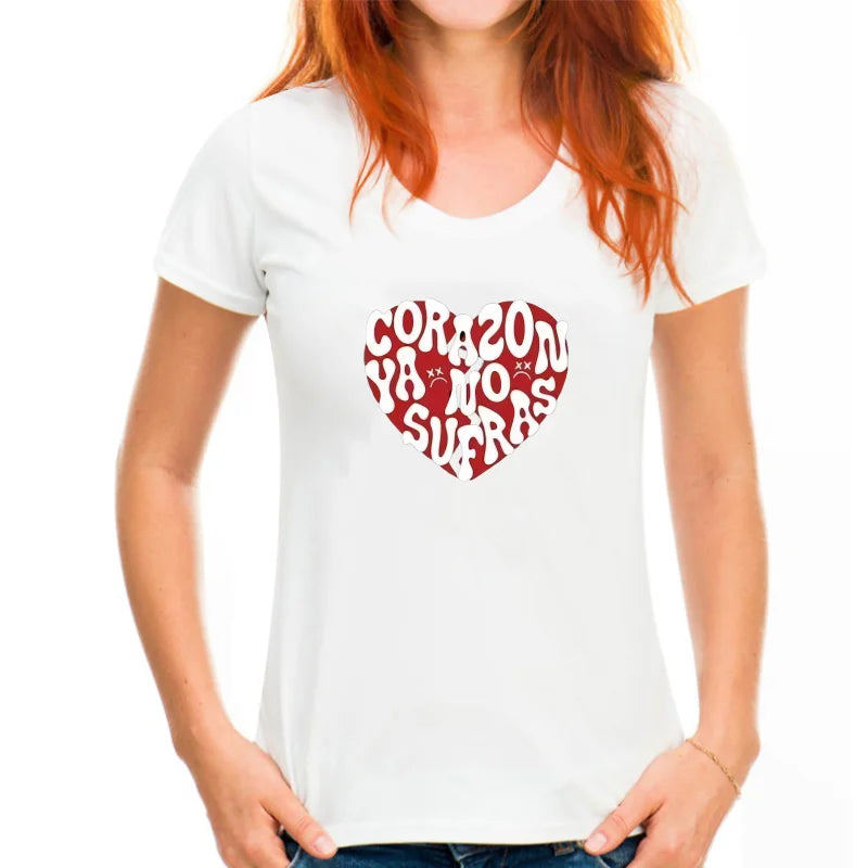 Junior H Corazón Ya No Sufras T-Shirt – Green