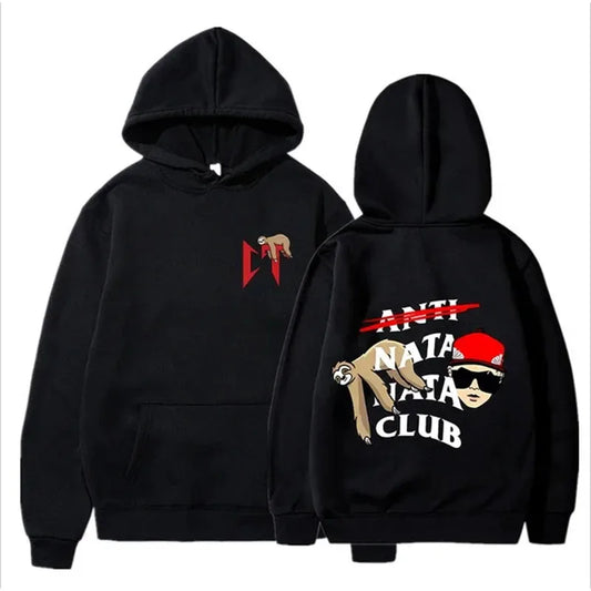 Natanael Cano Nata Club Hoodie - Black