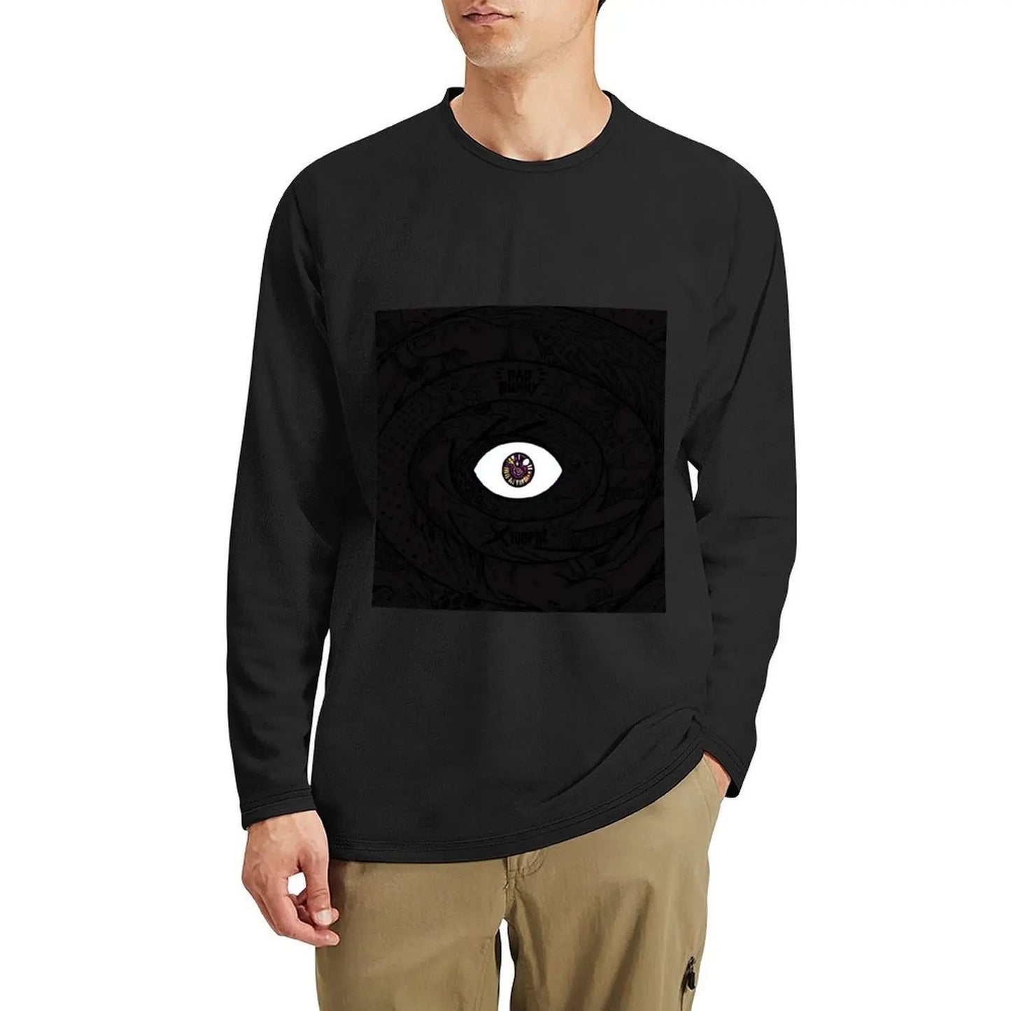 Bad Bunny x 100PRE Long T-Shirt – Black