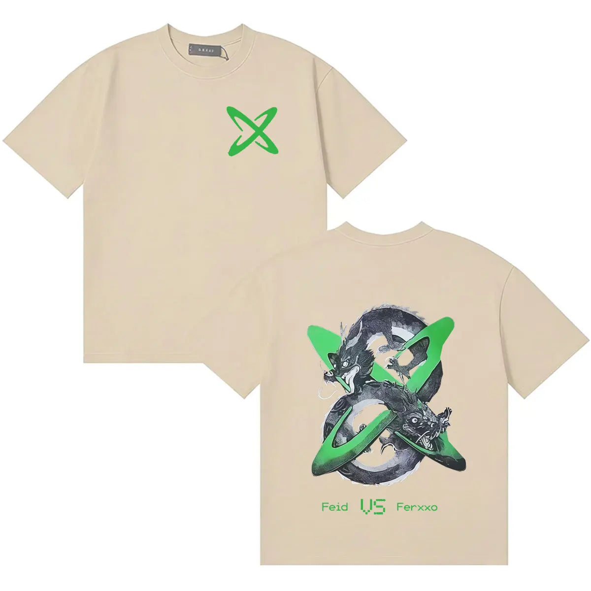 Feid EL GREEN PRINT: La Saga Dragon X T-Shirt