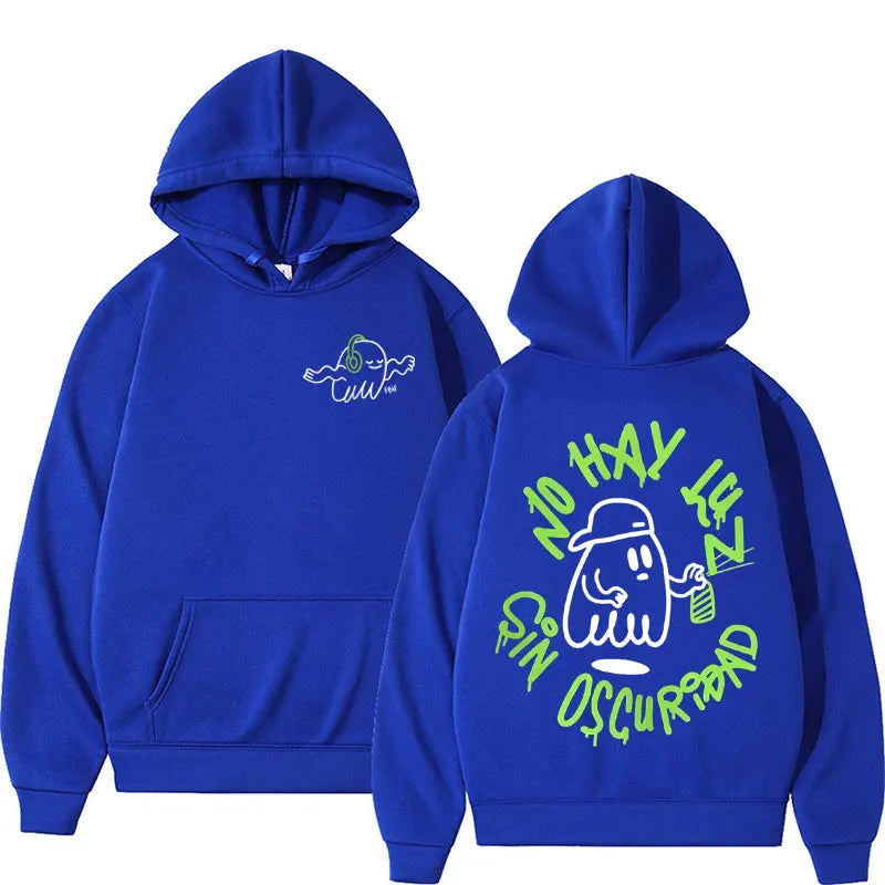 Blue "No Hay Luz Sin Oscuridad" Hoodie – Feid Ferxxo