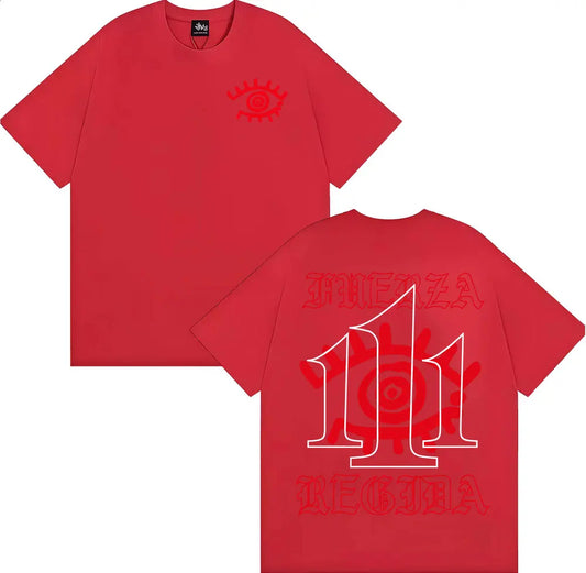 Fuerza Regida 111XPANTIA Album T-Shirt – Red