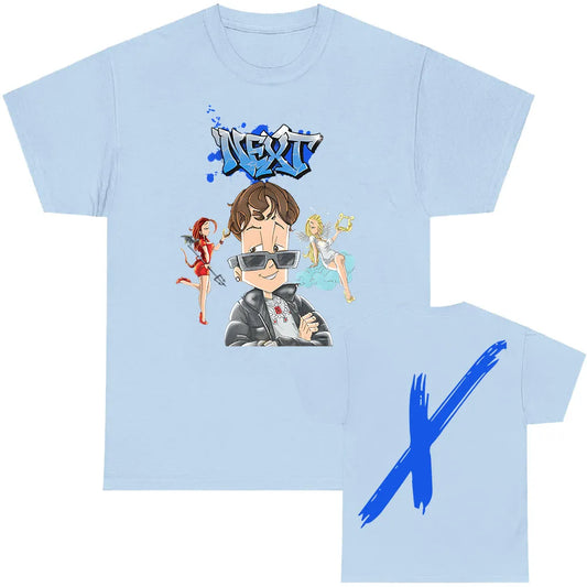 Xavi NEXT Album T-Shirt – Sky Blue