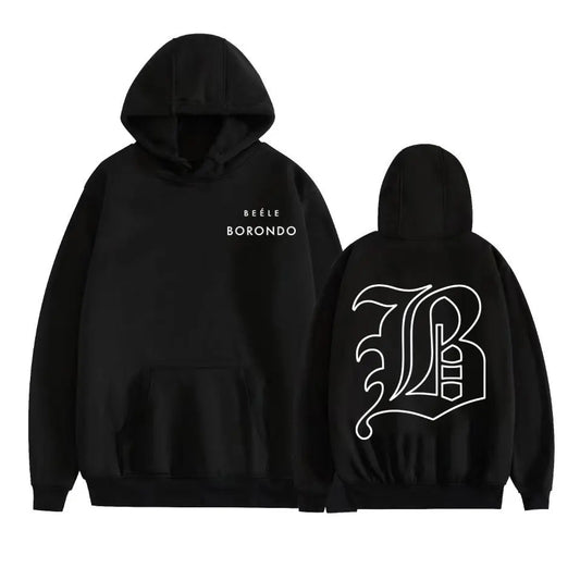 Beéle Borondo Logo Hoodie – Black