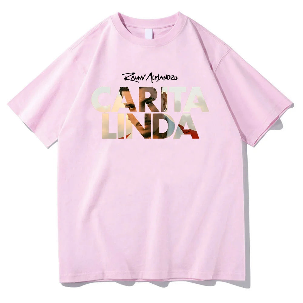Rauw Alejandro “Carita Linda” Graphic T-Shirt (Pink)