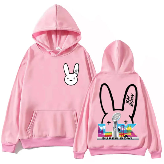 Bad Bunny Bowl 2026 Halftime Show hoodie - pink