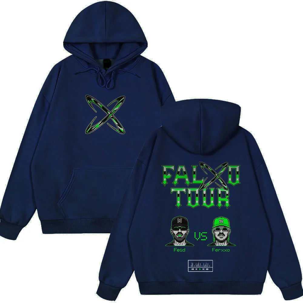 Feid EL GREEN PRINT: La Saga PALXO TOUR Hoodie