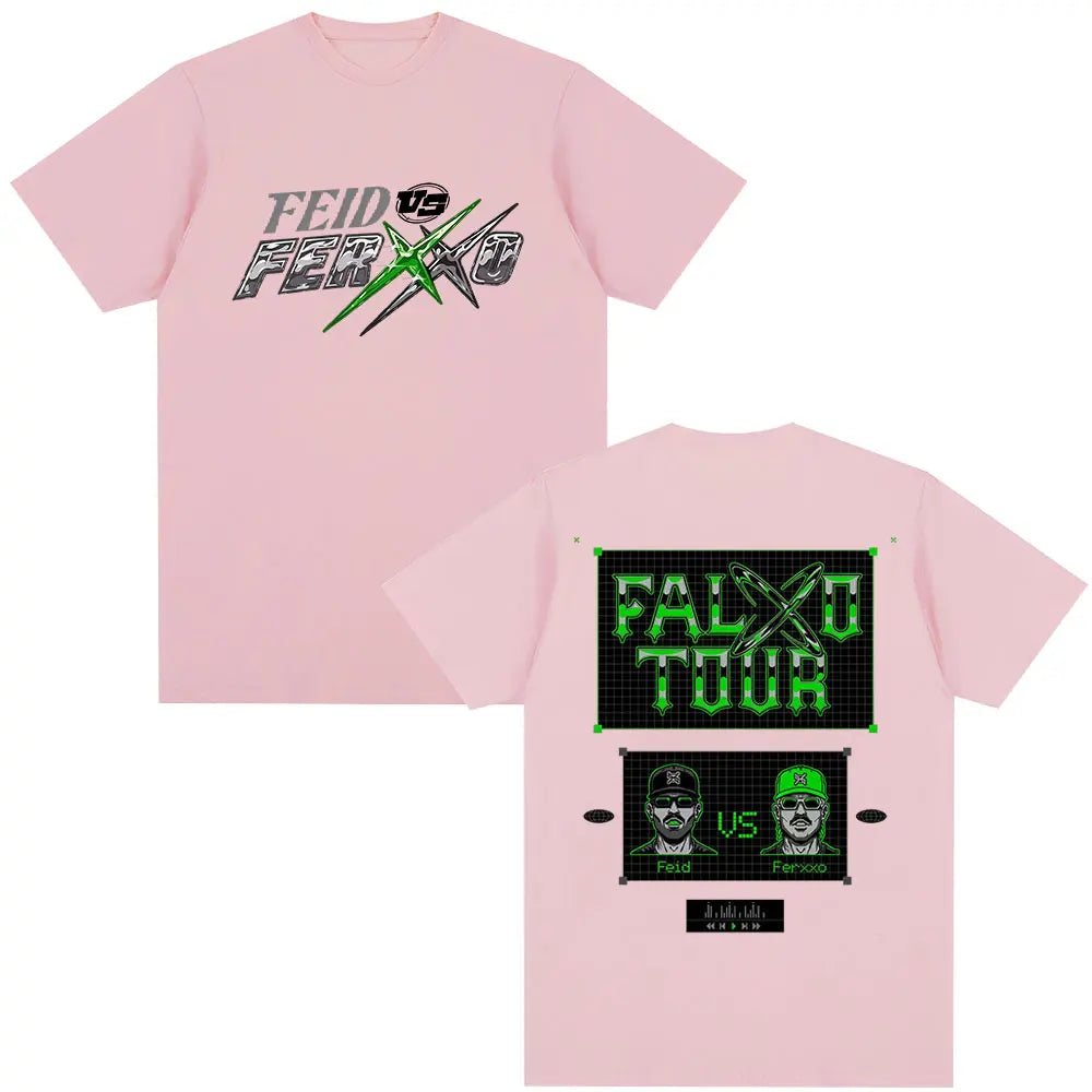 Feid EL GREEN PRINT: La Saga PALXO TOUR FEID VS FERXXO T-Shirt