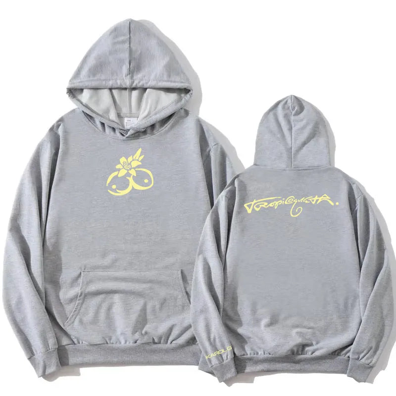 Karol G "Tropicoqueta" Hoodie – Grey