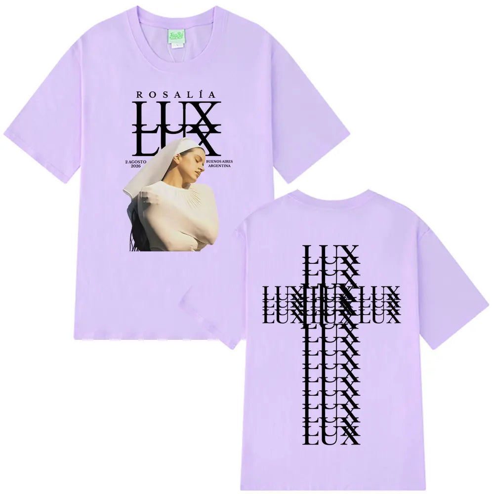 Rosalía LUX 2026 Tour T-Shirt – Light Purple
