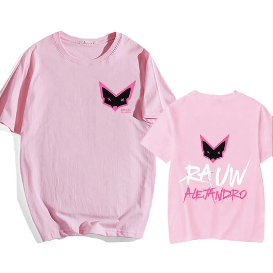 Rauw Alejandro T-Shirt – Fox Logo Pink