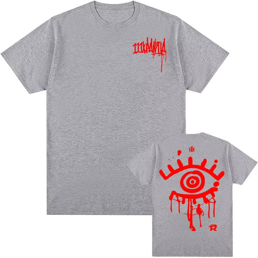 111XPANTIA T-Shirt – Fuerza Regida Gray Grunge