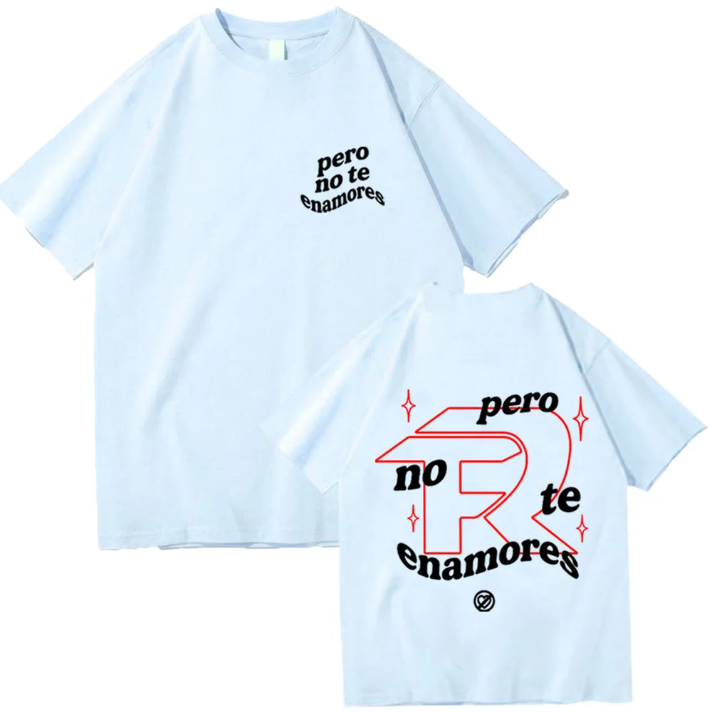 Fuerza Regida “Pero No Te Enamores” T-Shirt – Sky Blue