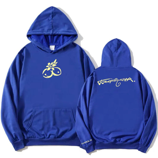 Karol G "Tropicoqueta" Hoodie – Navy Blue