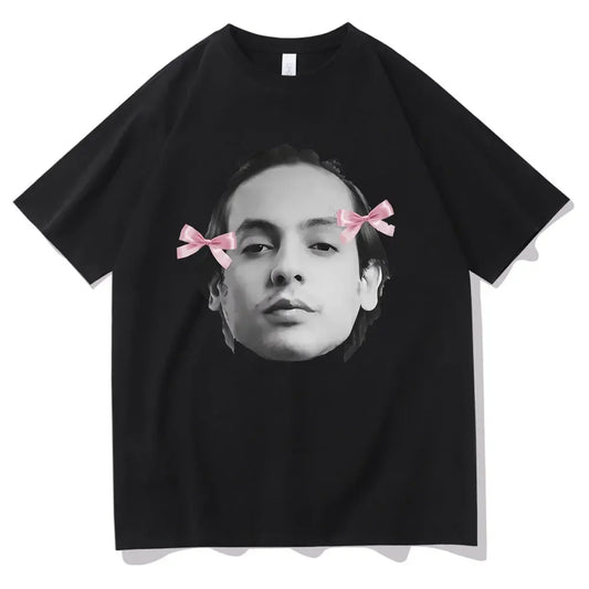 Natanael Cano “Pink Bows” T-Shirt – Black