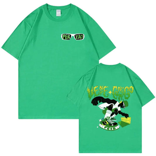 Feid “Le Me Chimbo” Superhero T-Shirt – Green