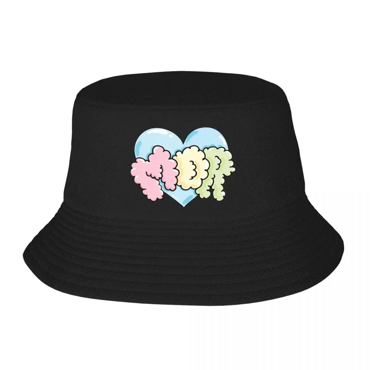 Feid MOR Heart Ferxxo Bucket Hat