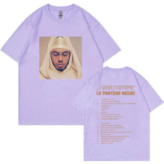 Myke Towers Latin Trap Streetwear T-Shirt – Purple