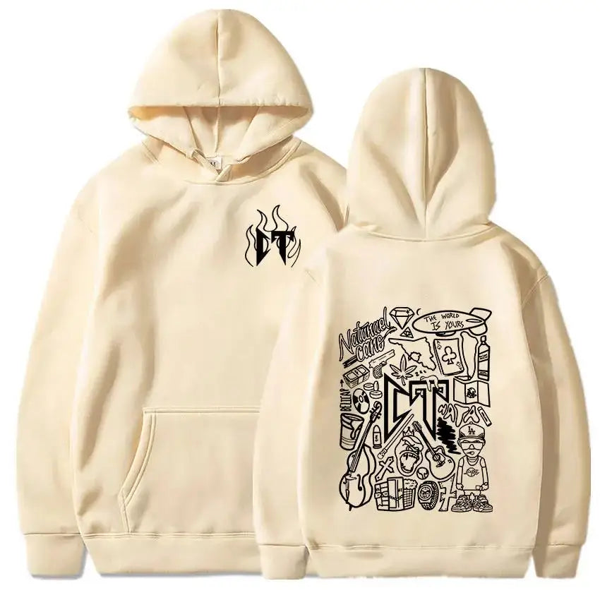 Natanael Cano “The World Is Yours” Hoodie – Yellow