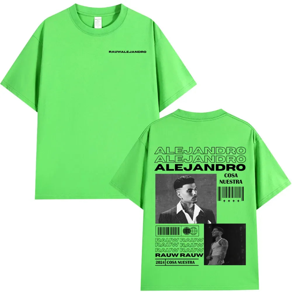 Rauw Alejandro Cosa Nuestra Black T-Shirt