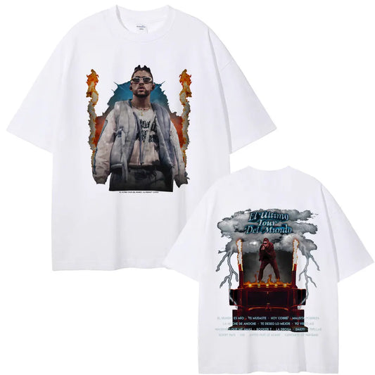 Bad Bunny El Último Tour Del Mundo T-Shirt – White