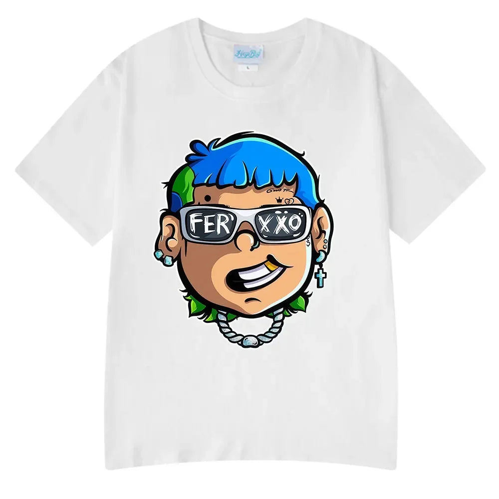 Blessd Feid Ferxxo T-Shirt – White