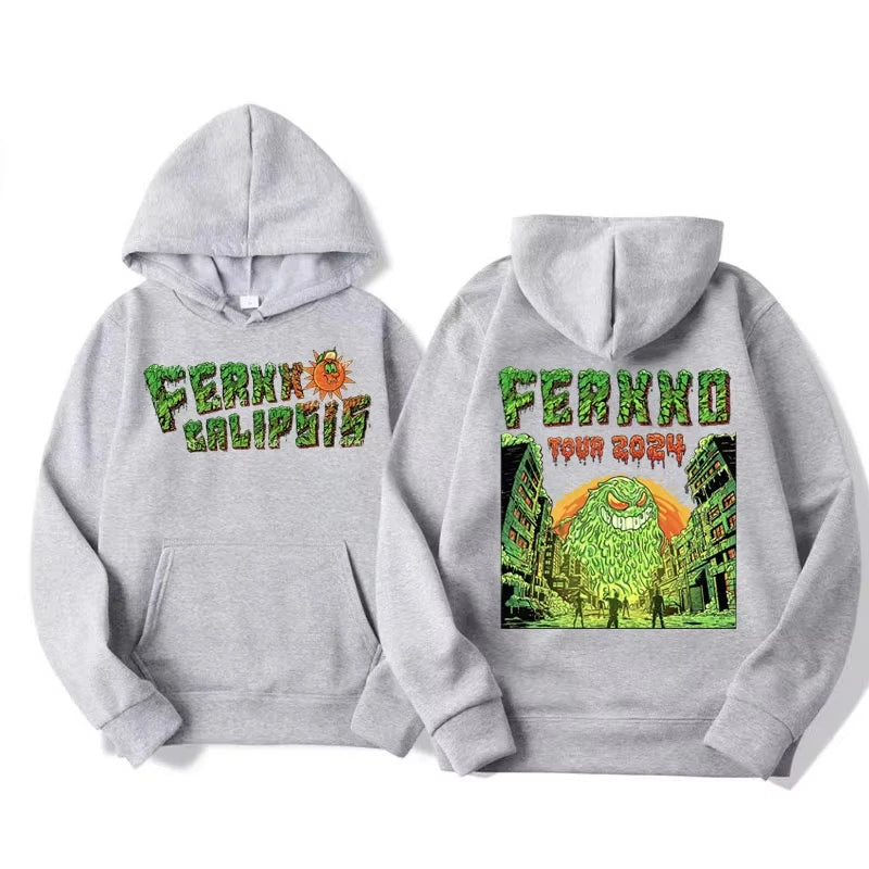 Feid “Ferxxo Tour 2024” Hoodie – Beige