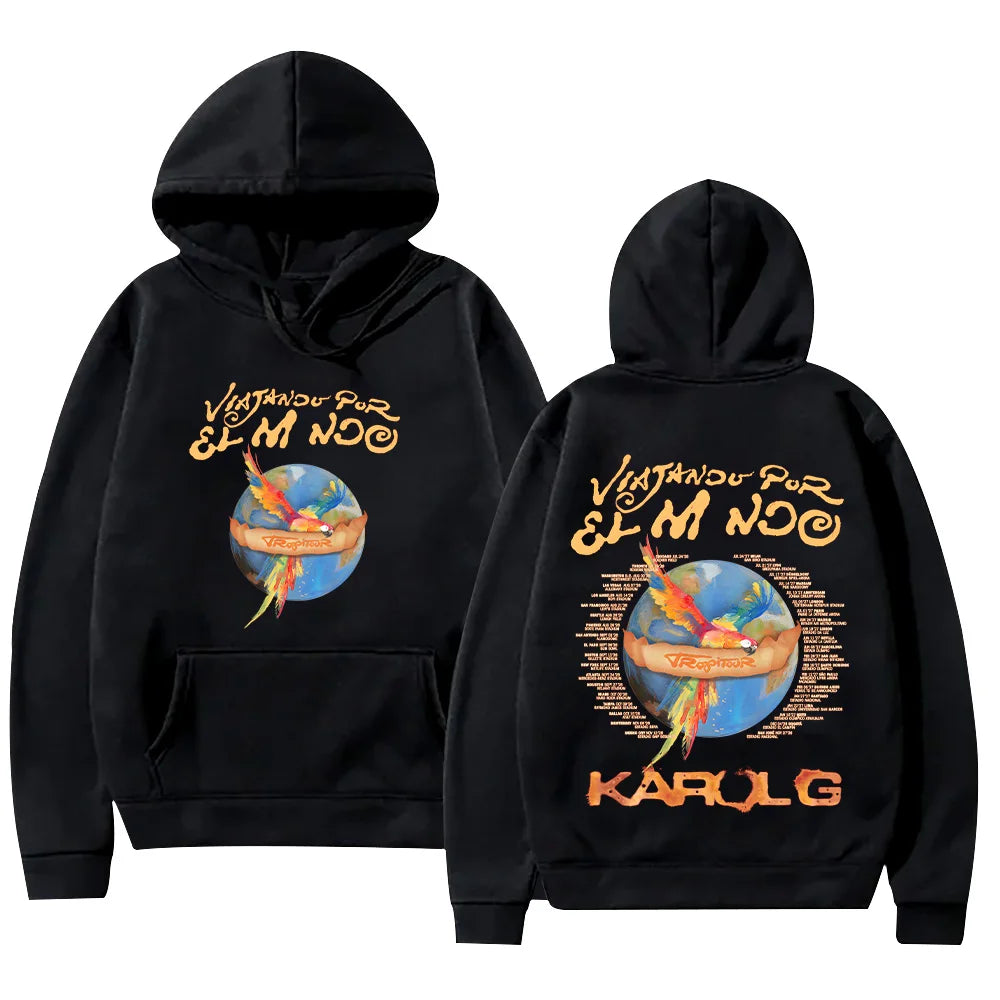 Karol G Tropitour Hoodie - Black